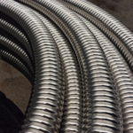 Алюминиевая гофрированная труба 125 мм АМг1