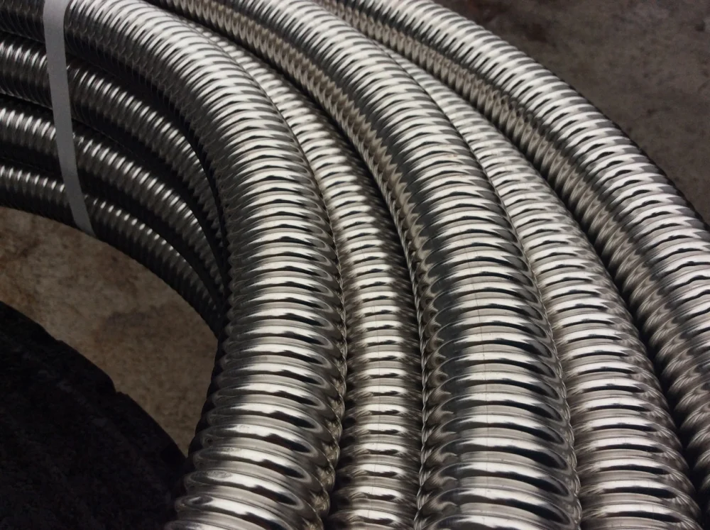 Алюминиевая гофрированная труба 100 мм АД0