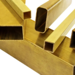 Бронзовая профильная труба 65 мм 95 мм 15 мм БРАЖ9-4