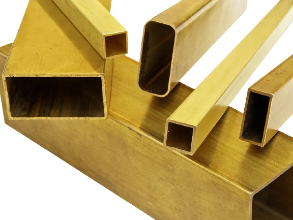 Бронзовая профильная труба 60 мм 80 мм 10 мм БрАЖМЦ