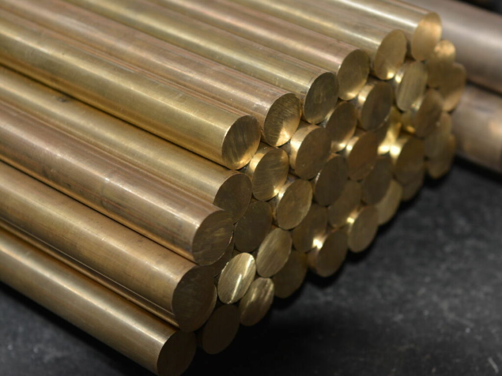 Бронзовый пруток катаный 32 мм БрКМц3-1 ГОСТ 1628-2019