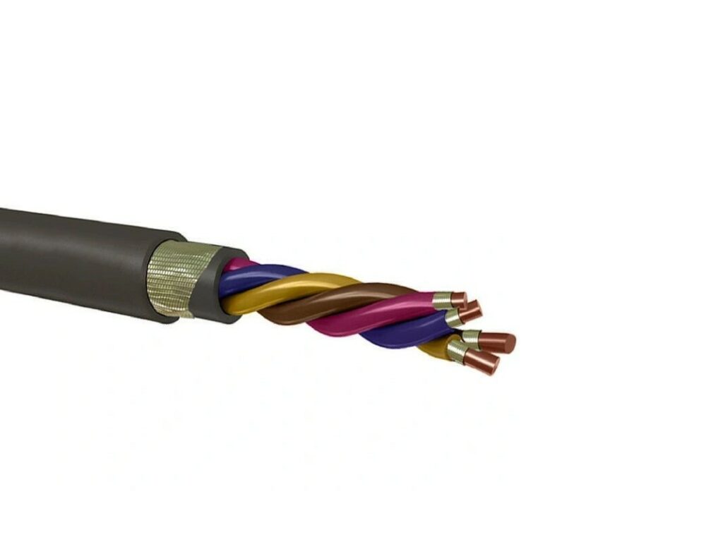 Кабель и провод геофизический 11 2 мм2 медь КГСПВ-22