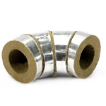 Кашированный отвод 156 мм 50 мм 120 кг/м3