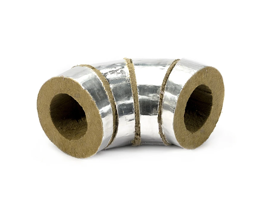 Кашированный отвод 486 мм 30 мм 100 кг/м3