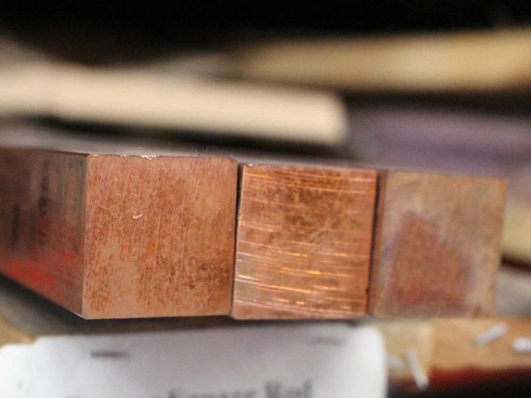 Медный квадрат 17 мм 17 мм М2 ГОСТ 1535-2016