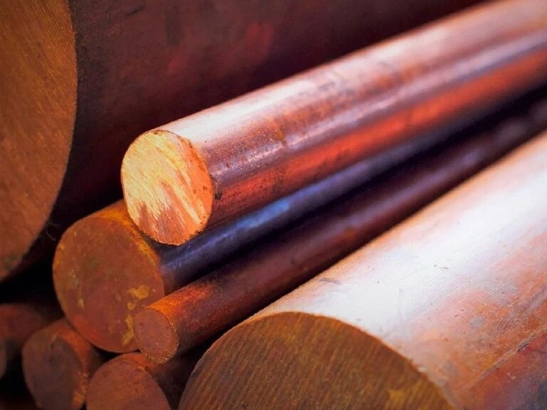 Медный пруток прессованный 130 мм М00к ГОСТ 1535-2016