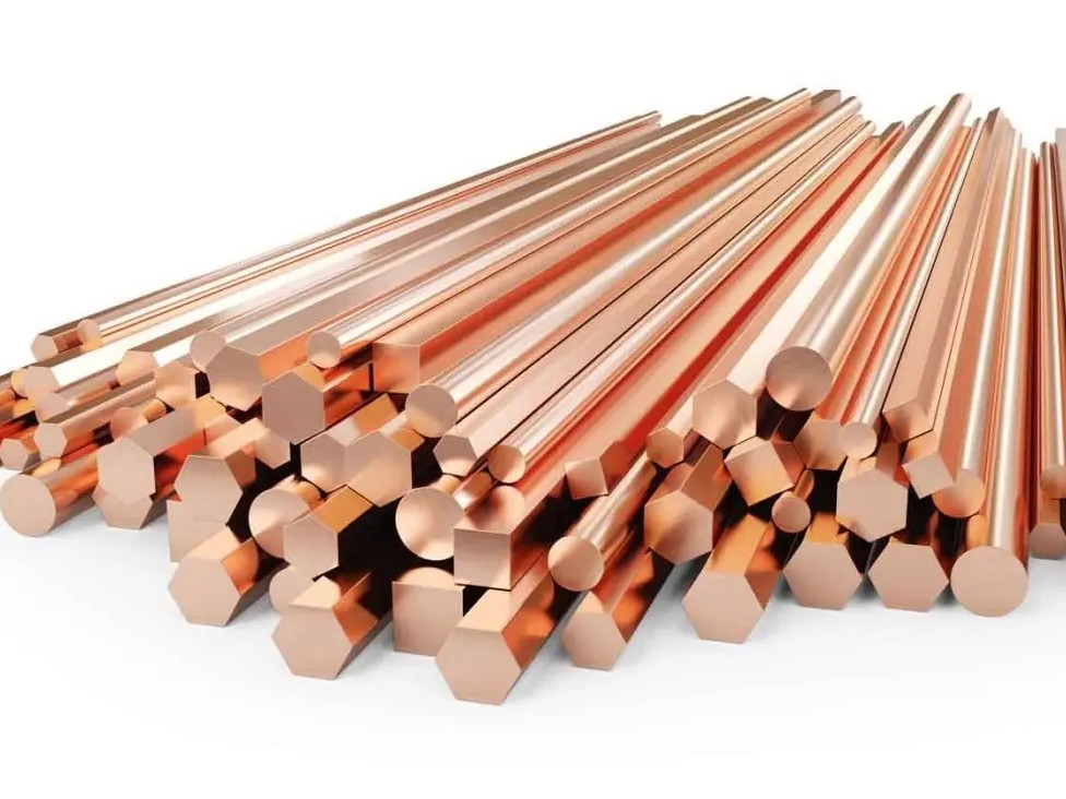 Медные шестигранники 19 мм М1 ГОСТ 1535-2016