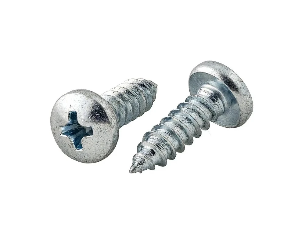 Самонарезающие винты с полукруглой головкой 4 мм 8 мм ГОСТ 10621-80