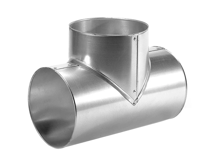 Тройник алюминиевого кожуха 550 мм