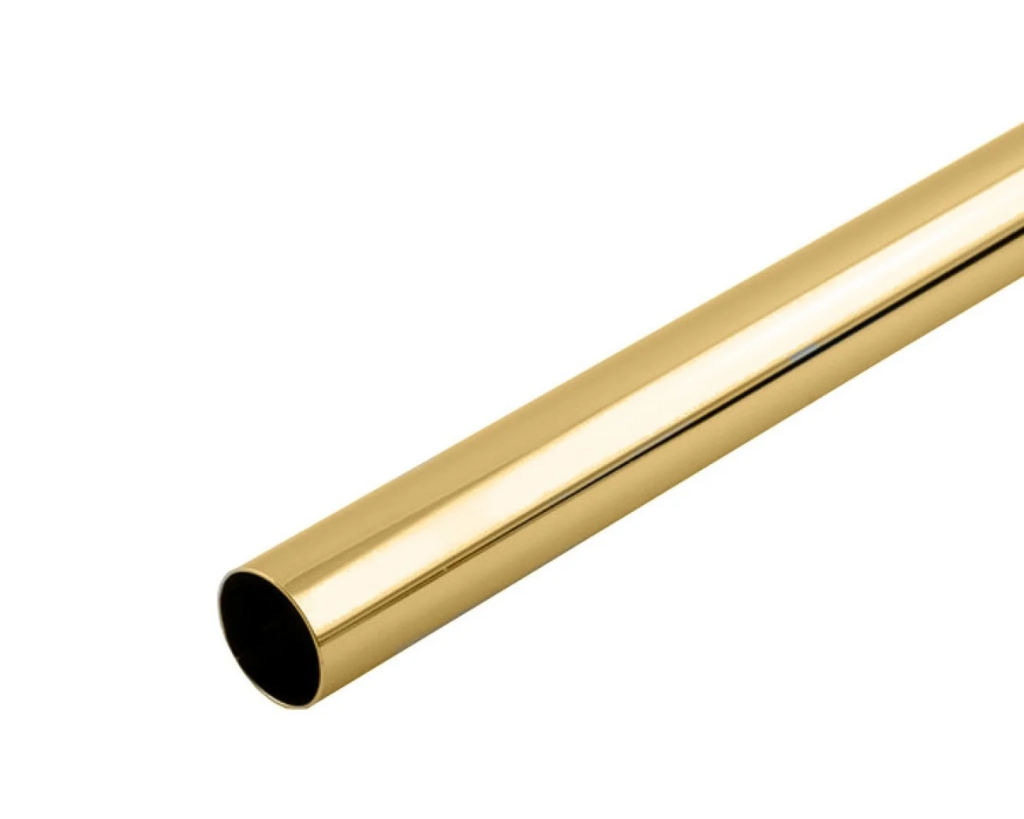 Золотая труба 2 мм 1 мм 10 мм Зл 99.9