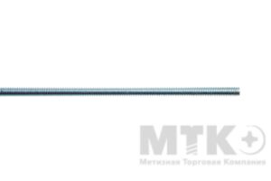 Шпилька резьбовая 4.8 оцинкованная (2м) 45° (6,0)